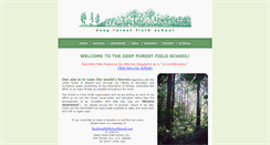 Desktop Screenshot of deepforestfieldschool.org